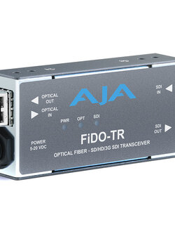 AJA FiDO-TR-MM 1-Channel 3G-SDI/LC Multi-Mode LC Fiber Transceiver