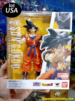[2018.07] Bandai (lot USA) S.H.Figures Son Goku (A Saiyan Rised on Earth) 6-Inch Action Figure