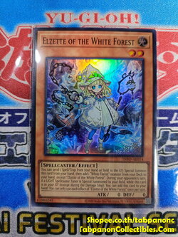 INFO-AE014 - Elzette of the White Forest - Super Rare