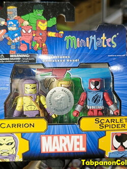 Minimates Marvel TRU Ecxclusive Wave 24 Carrion and Scarlet Spider 2-Pack