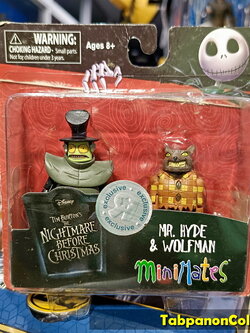 Minimates NBX The Nightmare Before Christmas Mr.Hyde and Wolfman 2-Pack