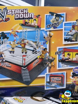 [2014.03] WWE StackDown Ring with John Cena, The Miz & Referee Figures