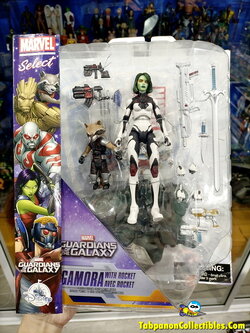 [2017.03] DST Marvel Select Guardian of The Galaxy Gamora & Rocket (Disney Exclusive) 7-Inch Figure