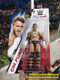 [2024.09] WWE Series 150 Main Event CM Punk Basic Figure (Chase Variant - Pink & Green)