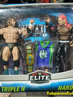 [2021.06] WWE Elite Triple H And Jeff Hardy 2-pack (HHH สีเลอะดูรูปประกอบ)
