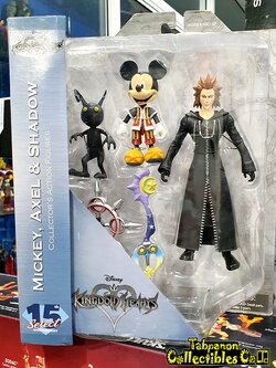 [2017.11] DST Kingdom Hearts Select Series 1 Mickey, Axel & Shadow Figure Set