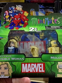Minimates Marvel Wave 48 "Force Shield"Invisible Woman & Modoid