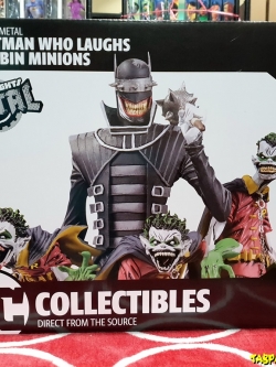 [2020.01] DC Collectibles Dark Nights Metal Batman Who Laughs & Robin Minions Deluxe Statue