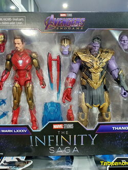 [2021.08] Hasbro Marvel Legends Infinity Saga Ironman MK35 and Thanos 6.5-Inch Figure 2-pack
