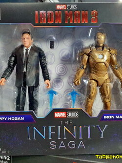 [2021.07] Hasbro Marvel Legends Infinity Saga Happy Hogan and Iron Man Mark XXI 6.5-Inch Figure 2-Pack