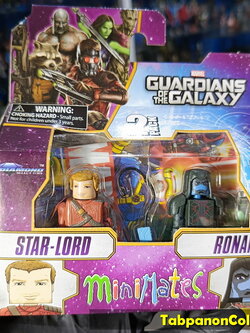 Minimates Marvel Wave 57 GOTG Movie Starlord and Ronan 2-pack