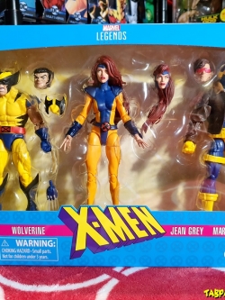 [2019.12] Hasbro Marvel Legends X-Men Wolverine, Jean Glay & Cyclops 6.5-Inch Figure 3-Pack
