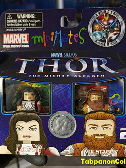 Minimates Marvel Thor The Mighty Avenger Lady Sif and Volstagg 2-Pack