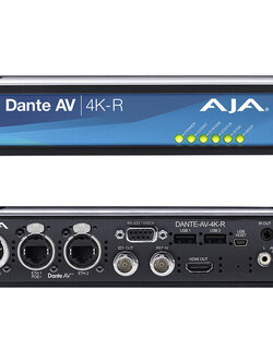AJA Dante AV 12G-SDI/HDMI 4K Transmitter and Receiver Kit