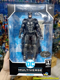 [2021.08] McFarlane DC Zack Snyder Justice League Batman - Platinum Chase Variant (ตัวพิเศษสุ่มออก)