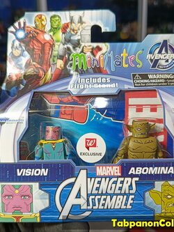 Minimates Marvel Walgreens S6 Vision and Abomination 2-Pack