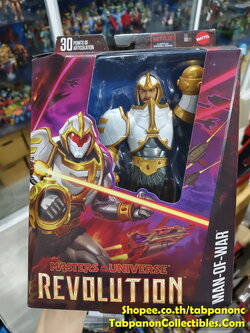 [2024.10] Mattel Masters of The Universe Masterverse Revelation Man of War 7-inch Action Figure