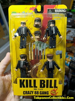 Minimates KILL BILL Crazy 88 Gang Boxset