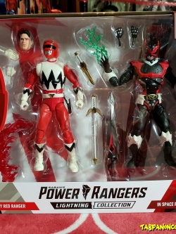 [2019.12] Hasbro Power Rangers Lightning Collection In Space Psycho Red Ranger and Lost Galaxy Red Ranger 6-Inch Figures 2-Pack