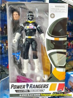 [2021.09] Hasbro Power Rangers Lightning Collection Wave 9 In Space Black Ranger 6-Inch Figure