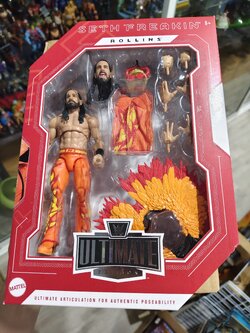 [2024.09] WWE Ultimate Edition Seth Rollins (Fire Gear) - Fan TakeOver Ringside Exclusive