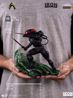 [2018.09] Iron Studios Statue Black Manta - Aquaman - BDS Art Scale - 1/10