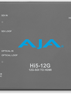 AJA Hi5-12G 4K/UltraHD (12G-SDI) to HDMI 2.0 Converters