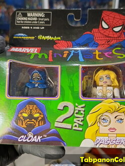Minimates Marvel Cloak and Dagger 2-Pack