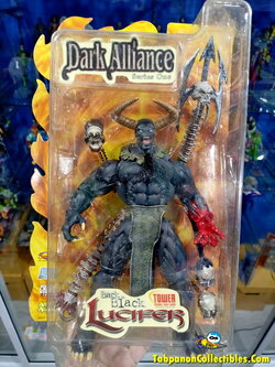 [2001.07] DST Dark Alliance Select Series 1 Lucifer (Black) Action Figure - Tower Record Exclusive