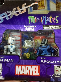 Minimates Marvel Wave 62 Superior Iron Man and AXIS Apocalypst (ฟิกหัวหมุนไปข้างหลังตามรูป)