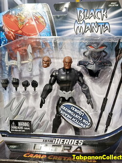 [2014.07] Mattel Total Heroes Ultra Black Manta (Aquaman Villain) 6-inch Action Figure