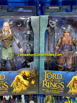 [2021.04] DST The Lord of the Rings Deluxe Series 1 The Dwarf Gimli and The Elf Legolas (2 of 7-Inch Figures)