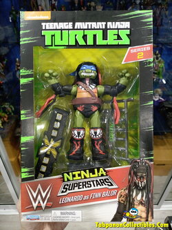[2017.06] WWE/TMNT Superstars Leonardo as Finn Balor 6.5-Inch Action Figure