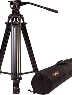 ขาตั้งกล้องวีดีโอ E-Image รุ่น EG03AB 2-Stage Aluminum Tripod