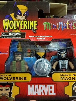 Minimates Marvel TRU Exclusive Wave 23 Tactical Wolverine and Marvel Now Magneto 2-Pack