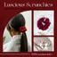 ยางมัดผม สี RED VELVET ทำจาก Luscious Satin ยางรัดผม เนื้อนุ่มละเอียดเกรดพรีเมี่ยม ไม่ดึงผมจนปวดหัว ถนอมเส้นผม ช่วยให้ผมไม่ขาด