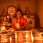 พระเดี๋ยวยอดขุนพล หลังยันต์ศาสตราวุธ แจกทหารใต้ (ของหายาก) หลวงปู่จันทร์ วัดซับน้อย