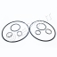 CL11008K CLUTCH PACK SEAL KIT 7,8 F10-30