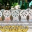 ธรรมจักรหินอ่อน 20ซม