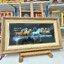 ผ้าพิมพ์ลายมงคล ม้า 8 ตัว บนพื้นกำมะหยี่สีดำ พร้อมกรอบไม้เรียบสีอ่อน สวยงาม ขนาด 15*25 นิ้ว ของขวัญ ของขวัญมงคล ของขวัญปีใหม่ ของที่ระลึกมอบผู้ใหญ่ ของขวัญเปิดร้าน ของเเต่งบ้านมงคล ของขวัญขึ้นบ้านใหม่ โอกาสสำคัญต่าง ๆ เสริมสิริมงคล สำเนา