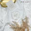 ยางมัดผม สี PEARL ทำจาก Luscious Satin ยางรัดผม เนื้อนุ่มละเอียดเกรดพรีเมี่ยม ไม่ดึงผมจนปวดหัว ถนอมเส้นผม ช่วยให้ผมไม่ขาด