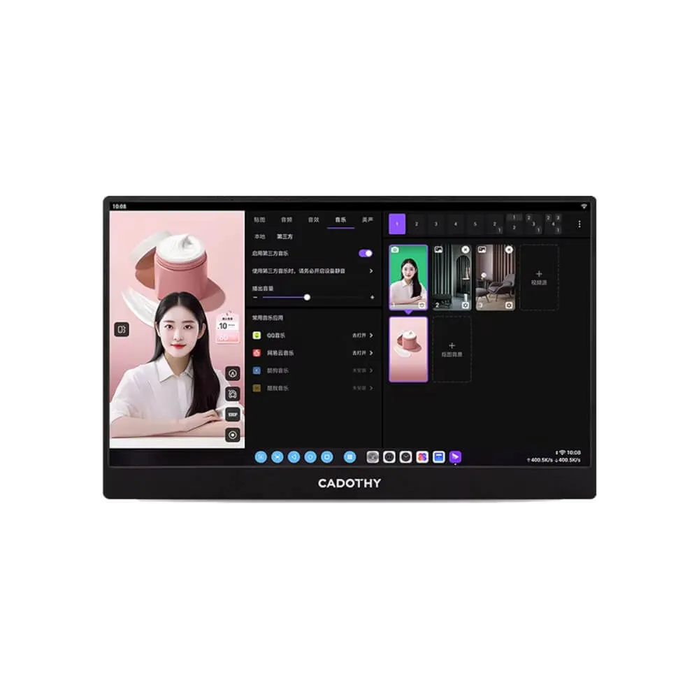 จอเสริม CADOTHY LIVE STREAMING CONSOLE PAD